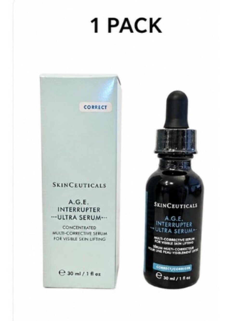 SkinCeuticals AGE A.G.E. Interrupter Ultra Serum Full Size 1 OZ Sealed